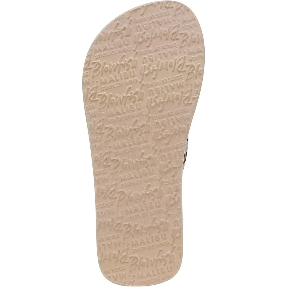 New In Box Blowfish Malibu Youth Girls Riptide-K Flip-Flop Leopard 13 M NIB
